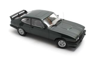 Ford Capri 2.8 Turbo 1981 Green metallic Cult Scale Models 1:18 Resinemodell (Türen, Motorhaube... nicht zu öffnen!)